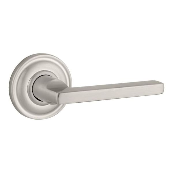 Baldwin Reserve Satin Nickel Door Levers EN.SQU.TRR.150 - main